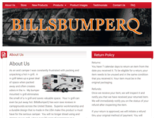 Tablet Screenshot of billsbumperq.com